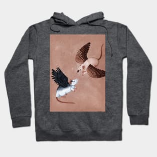 Winged Rats Hoodie